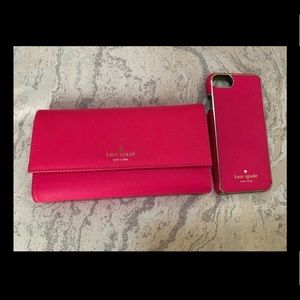 Kate spade phone case and wallet